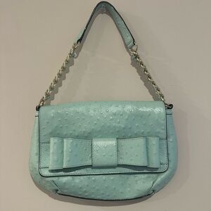 Kate Spade Teal Bow Bag